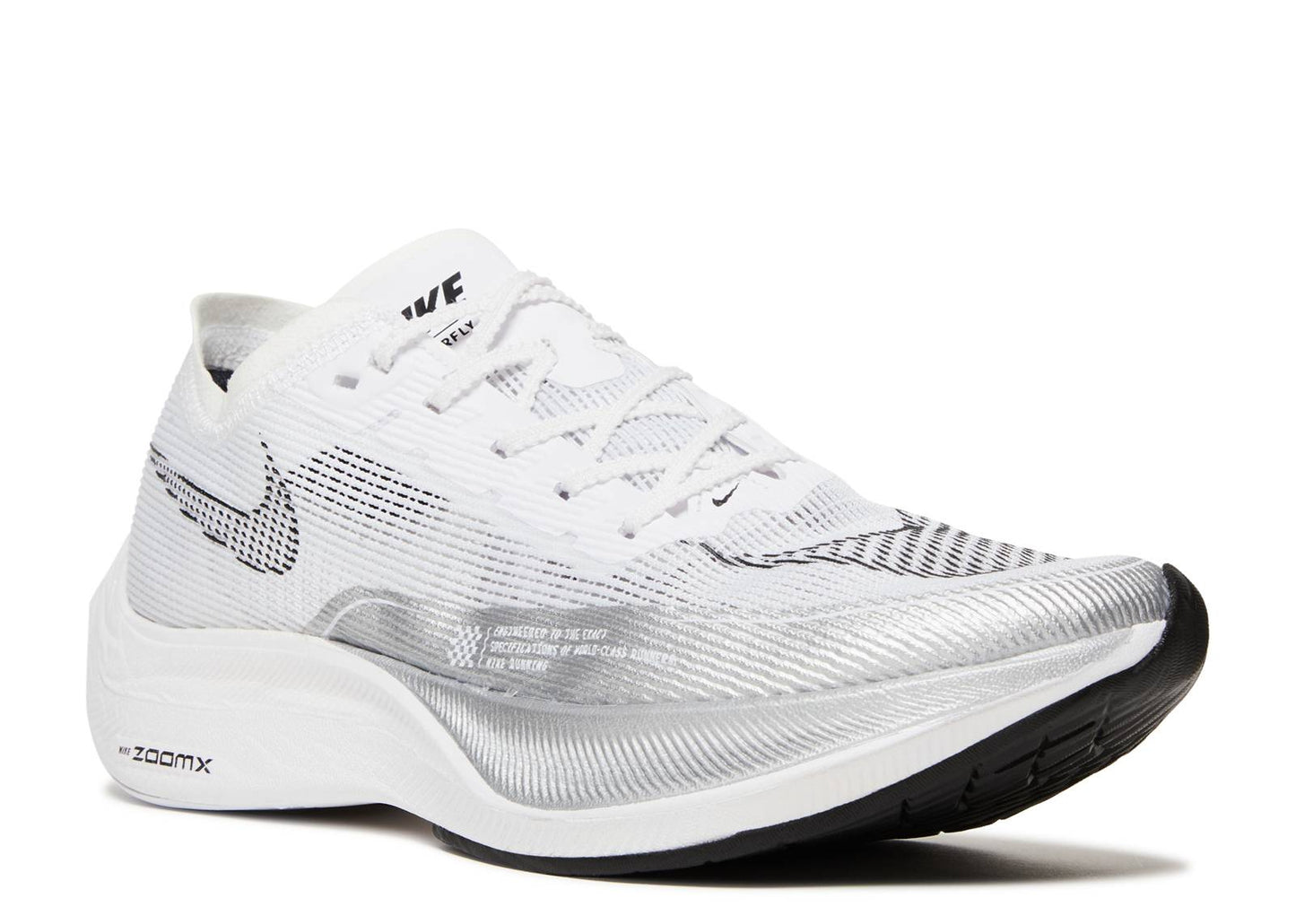 (Women) Nike ZoomX Vaporfly NEXT% 2 White Metallic Silver CU4123-100