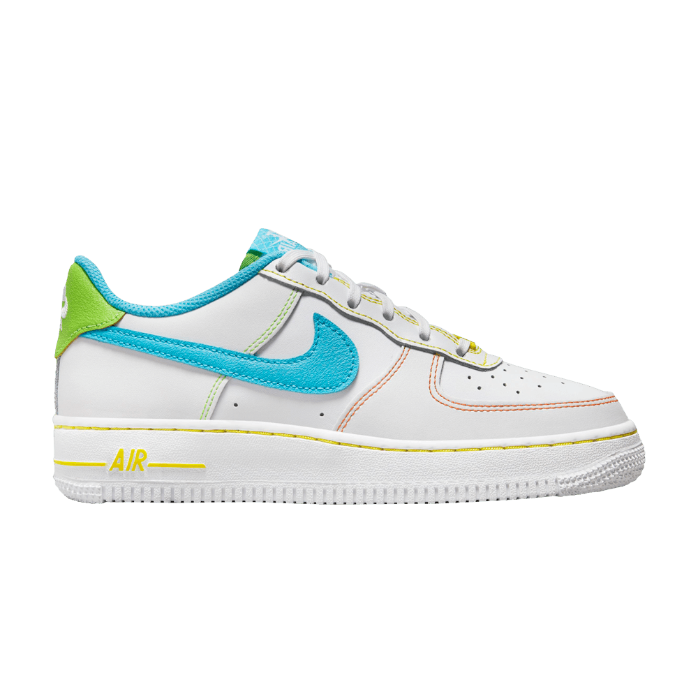 (Grade School) Nike Air Force 1 Low White Multi FJ4614-100