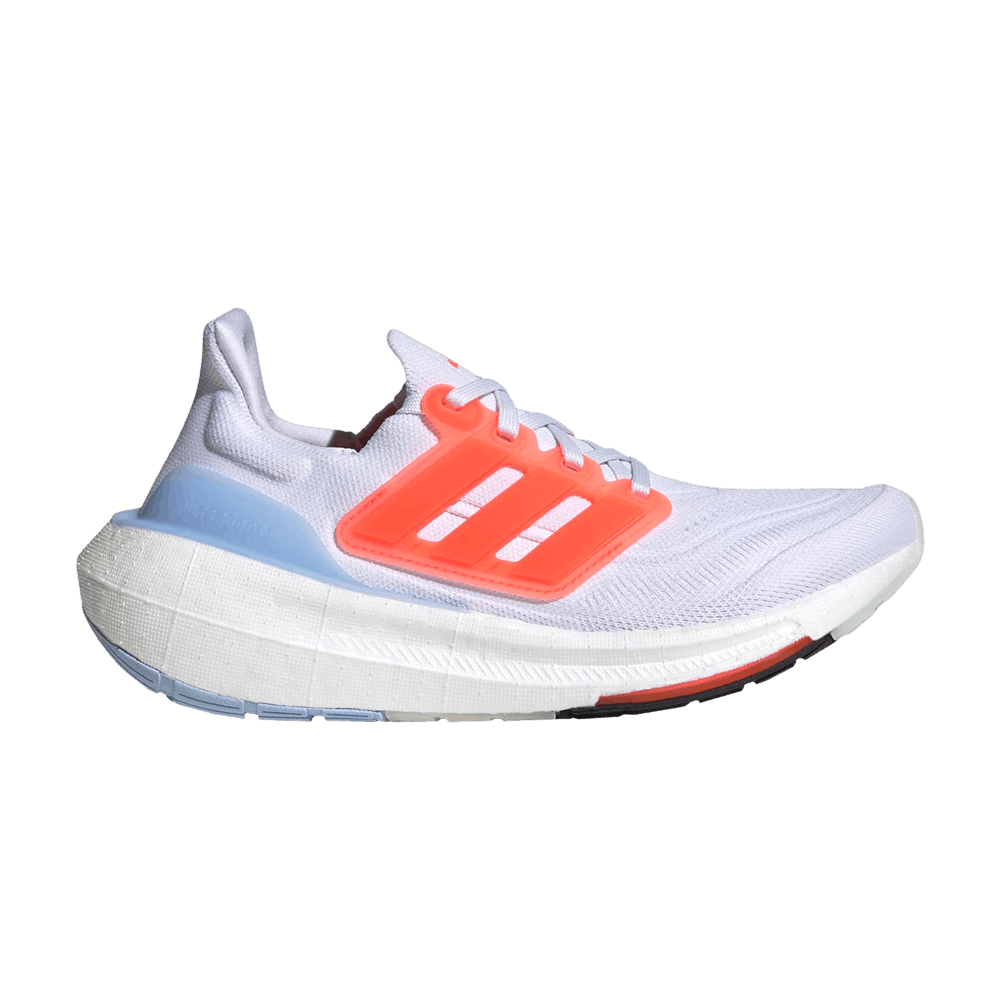 (Grade School) adidas UltraBoost Light Blue Dawn Solar Red H06357