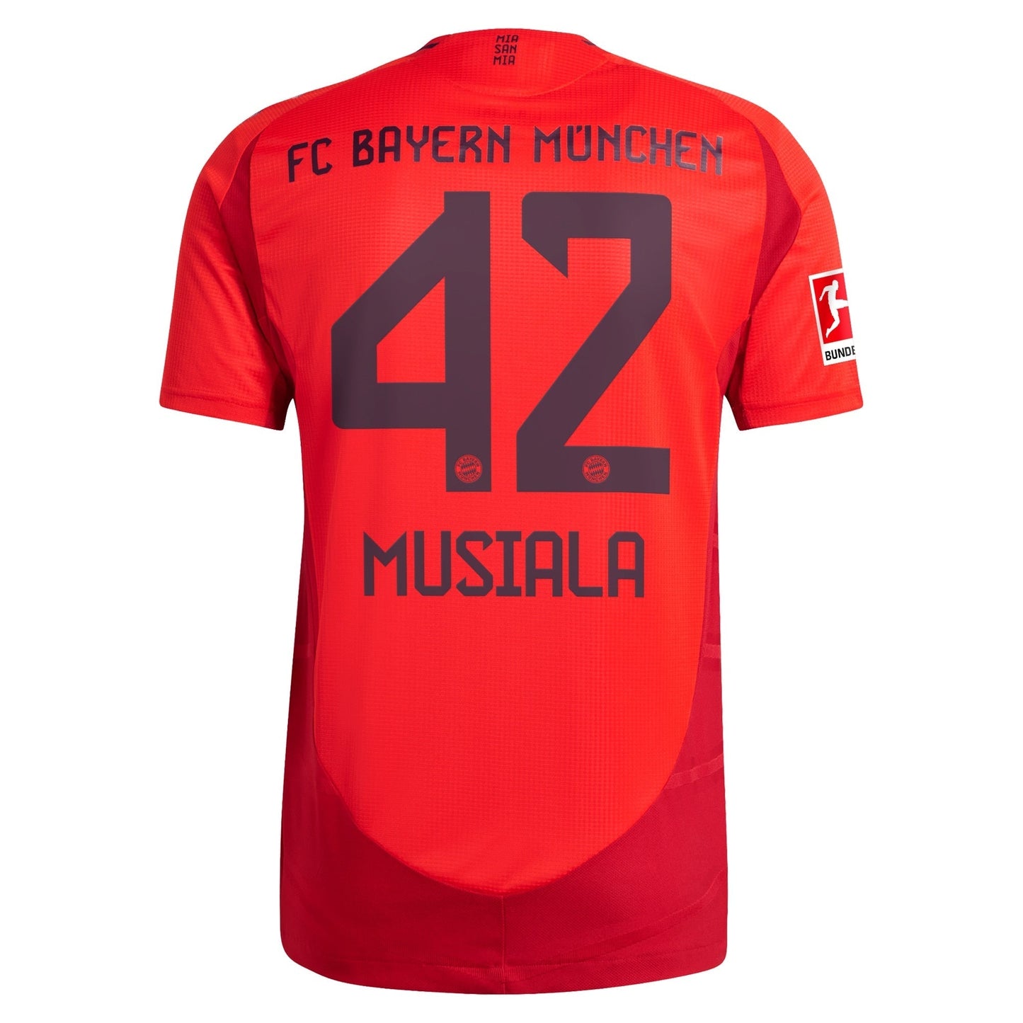 Jamal Musiala Bayern Munich adidas 2024/25 Home Player Jersey - Red