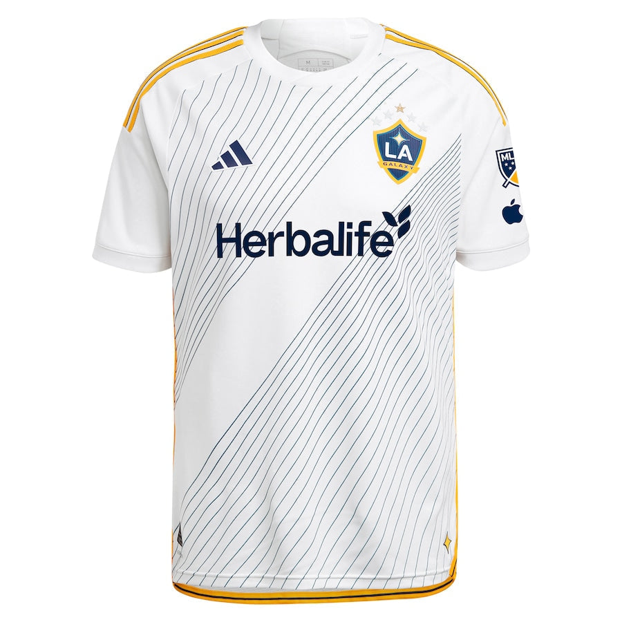 LA Galaxy adidas 2024 Angeleno Kit Authentic Custom Jersey - White