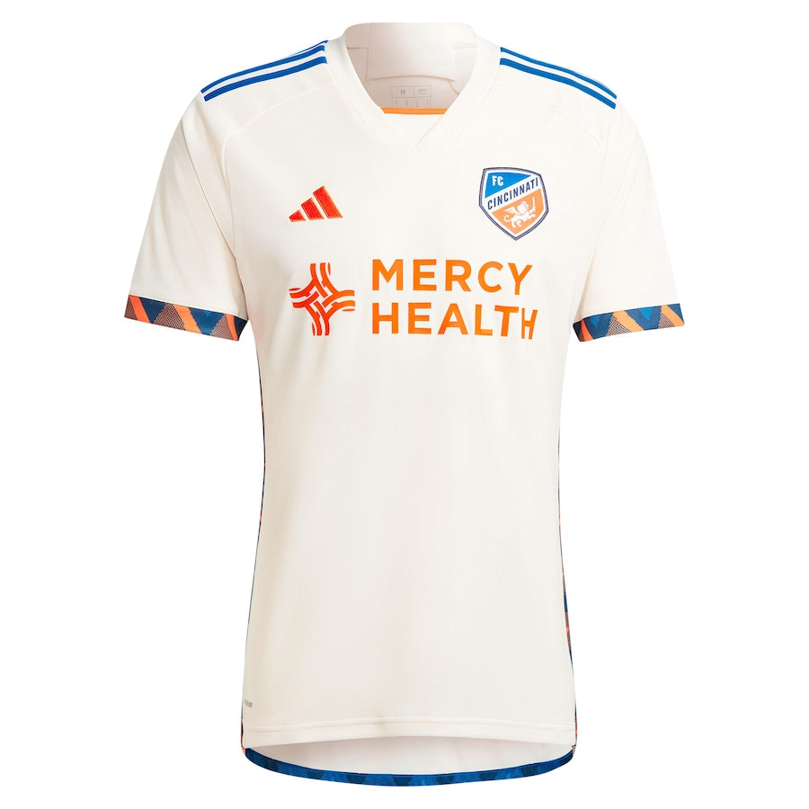 Luciano Acosta FC Cincinnati adidas 2024 The Canvas Kit  Player Jersey - White