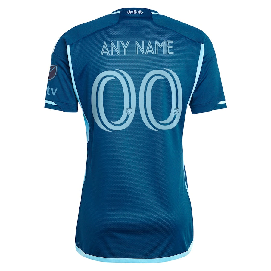 Sporting Kansas City adidas 2024 Diamonds Our Forever Authentic Custom Jersey – Navy