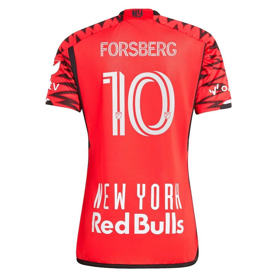 Emil Forsberg New York Red Bulls adidas 2024 Legacy Authentic Player Jersey – Red