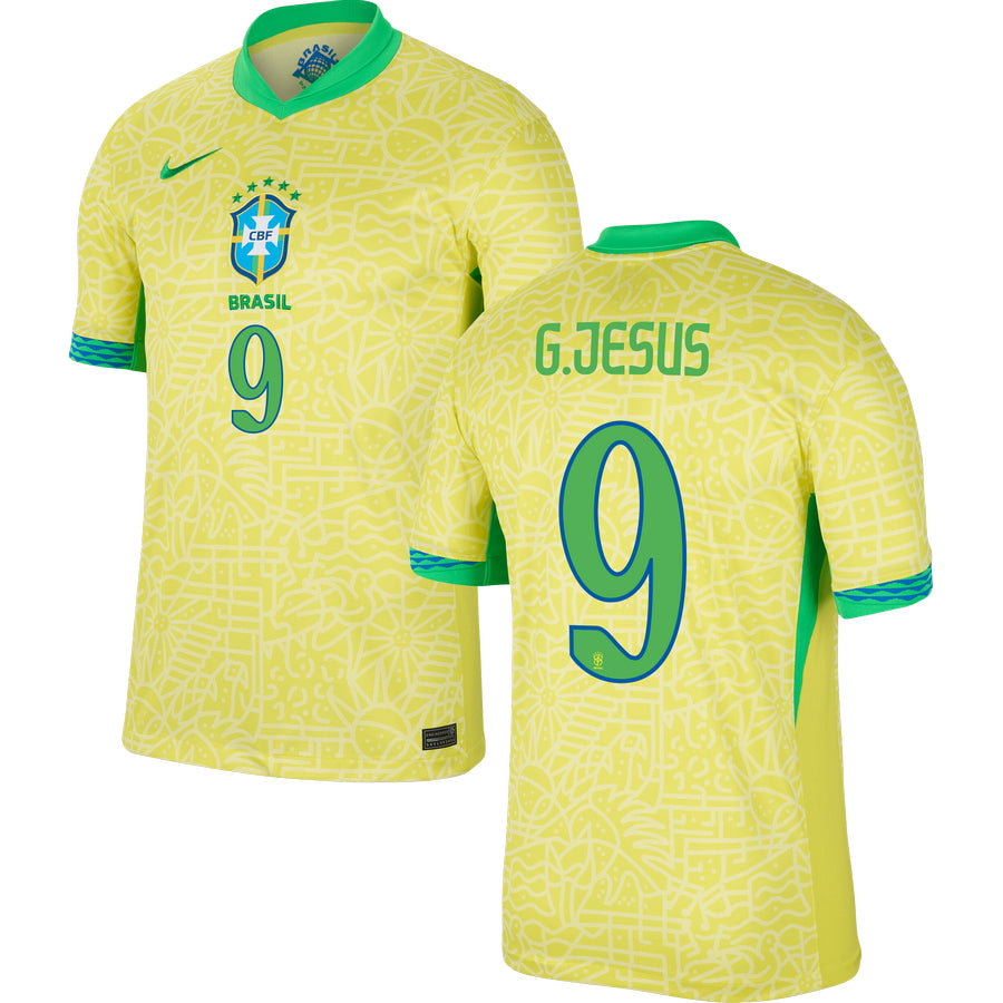 Brazil Home Stadium Jersey 2024 Adults COPA AMERICA