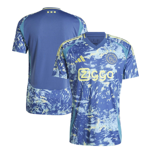 Ajax adidas 2024/25 Away Custom Jersey - Blue