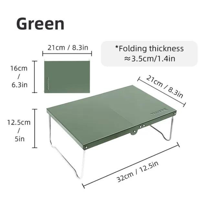 Ultralight Outdoor Mini Folding Table - Portable & Durable Camping Table