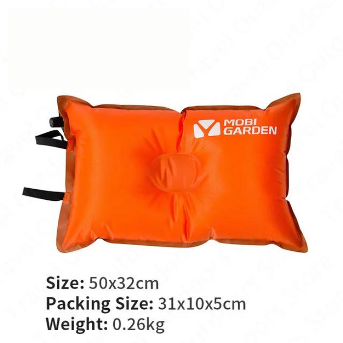 Ultra-Light Automatic Inflatable Pillow for Camping, Travel, and Office