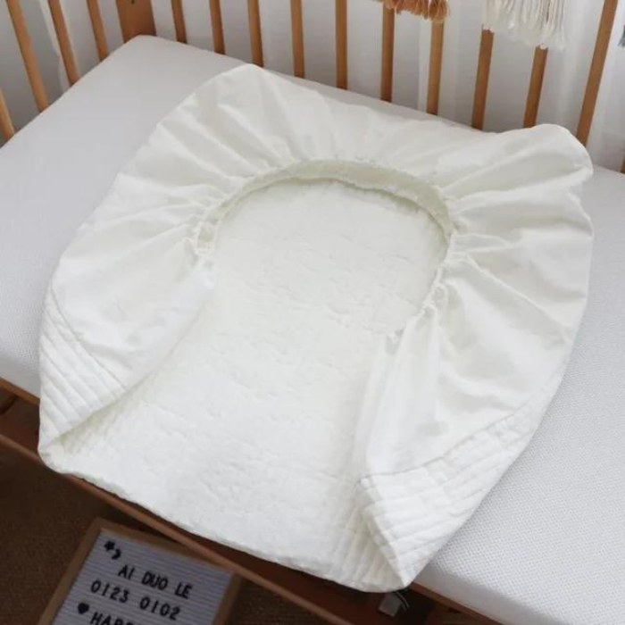 INS Nordic Korea Embroidered Organic Cotton Fitted Crib Sheet