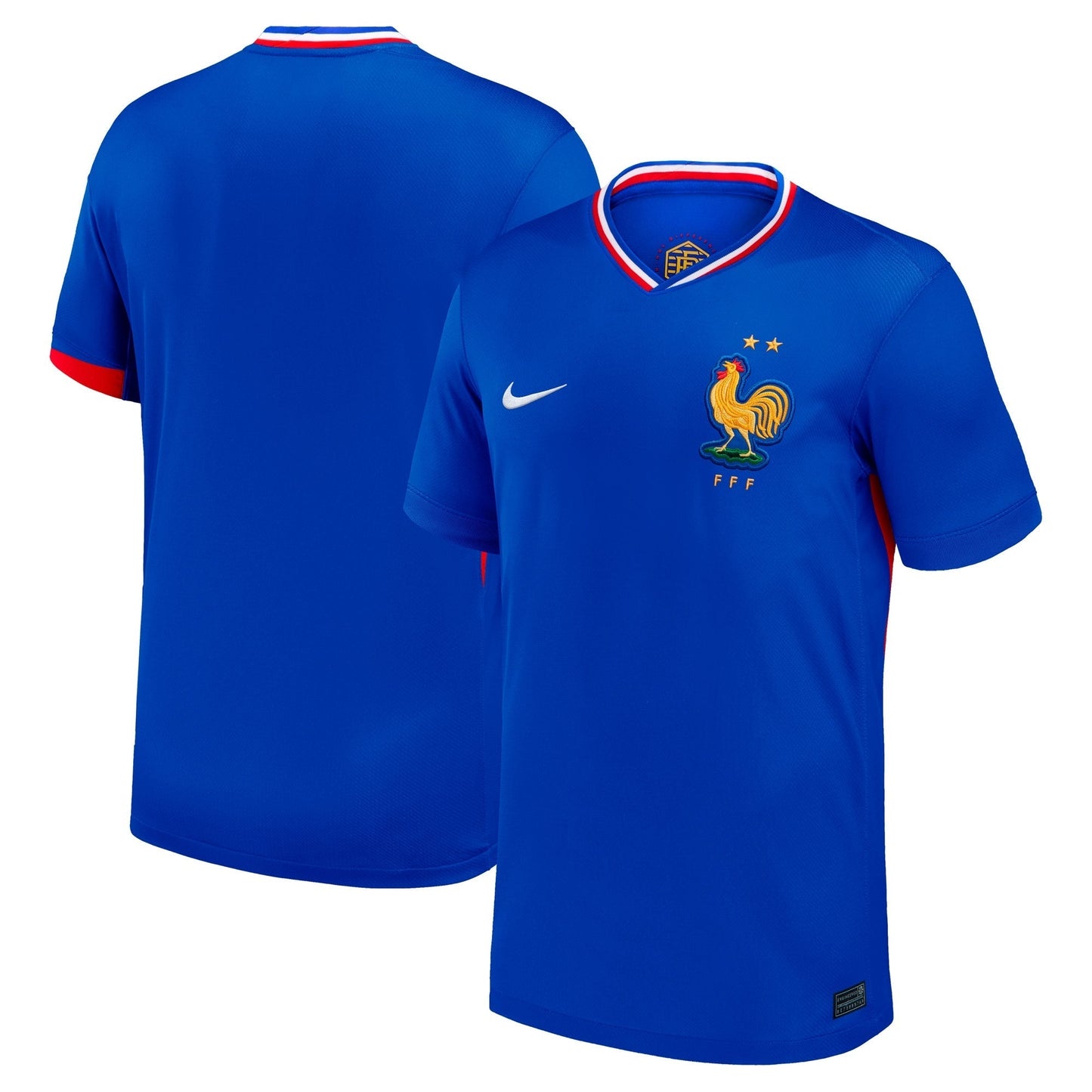 France National Team Nike 2024 Home Custom Jersey - Blue