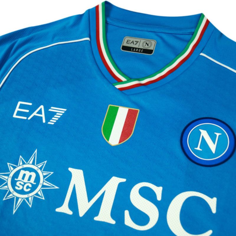 SSC Napoli shirt 2023/2024 home Custom Jersey - sky blue