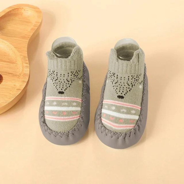 Shop Color Matching Baby Socks Shoes - Soft Soled Toddler Sneakers for Boys & Girls