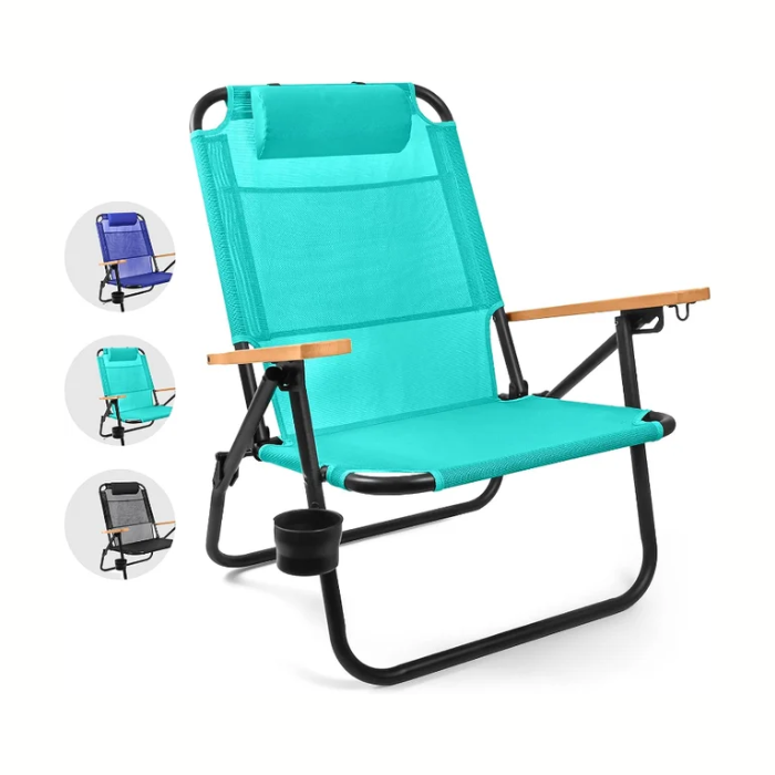 Beachside Bliss With The Bondi Backpack Chair Beach Chair For Adults