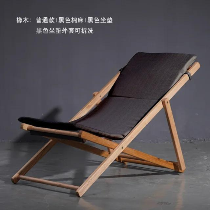 Stylish and Sustainable Travel Wood Beach Chairs for Lawn and Beach