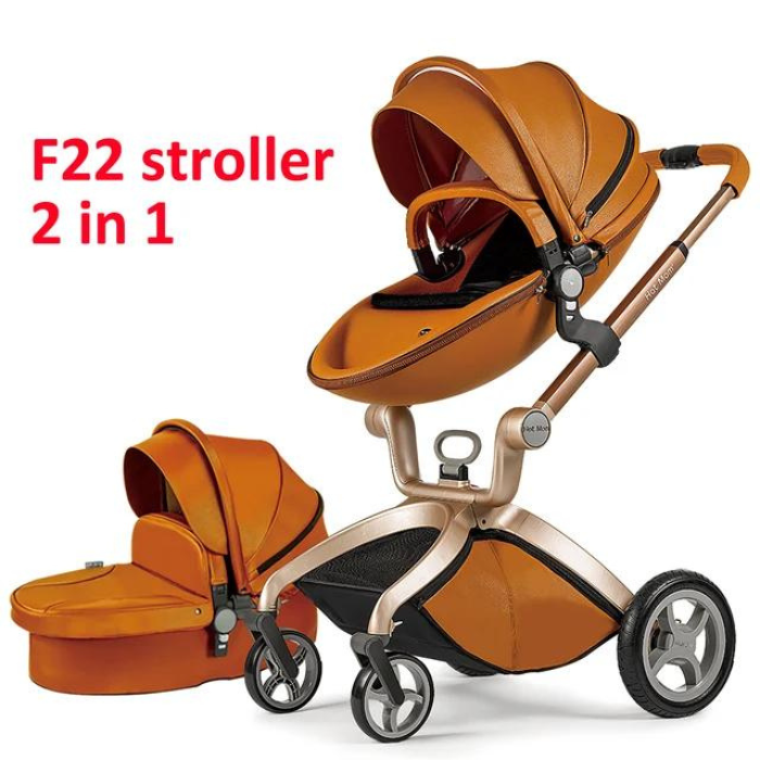 Hot Mom 2 In 1 Wagon Stroller And Car Seat - Lightweight, High Landscape Design For Urban Adventures