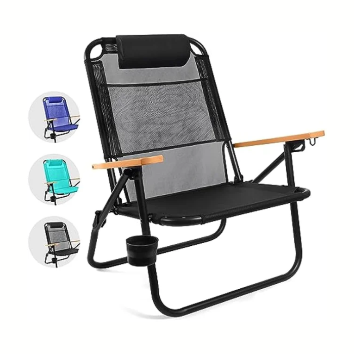 Beachside Bliss With The Bondi Backpack Chair Beach Chair For Adults