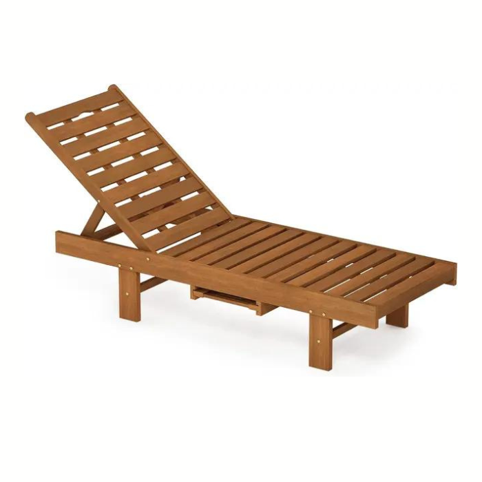 Outdoor Hardwood Garden Chairs with Built-in Tray for Unparalleled Relaxation