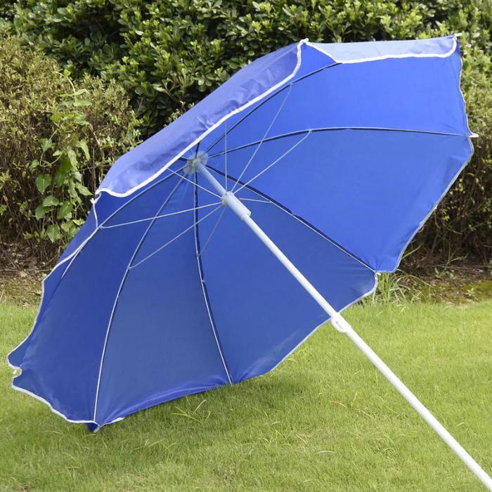 Best Blue Folding Chair with Removable Sun Umbrella for Outdoor Adventures