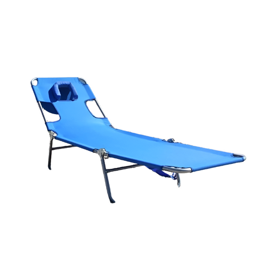 Ostrich Chaise Lounge Beach Chair - Poolside Relaxation and Sun-Soaked Escapes