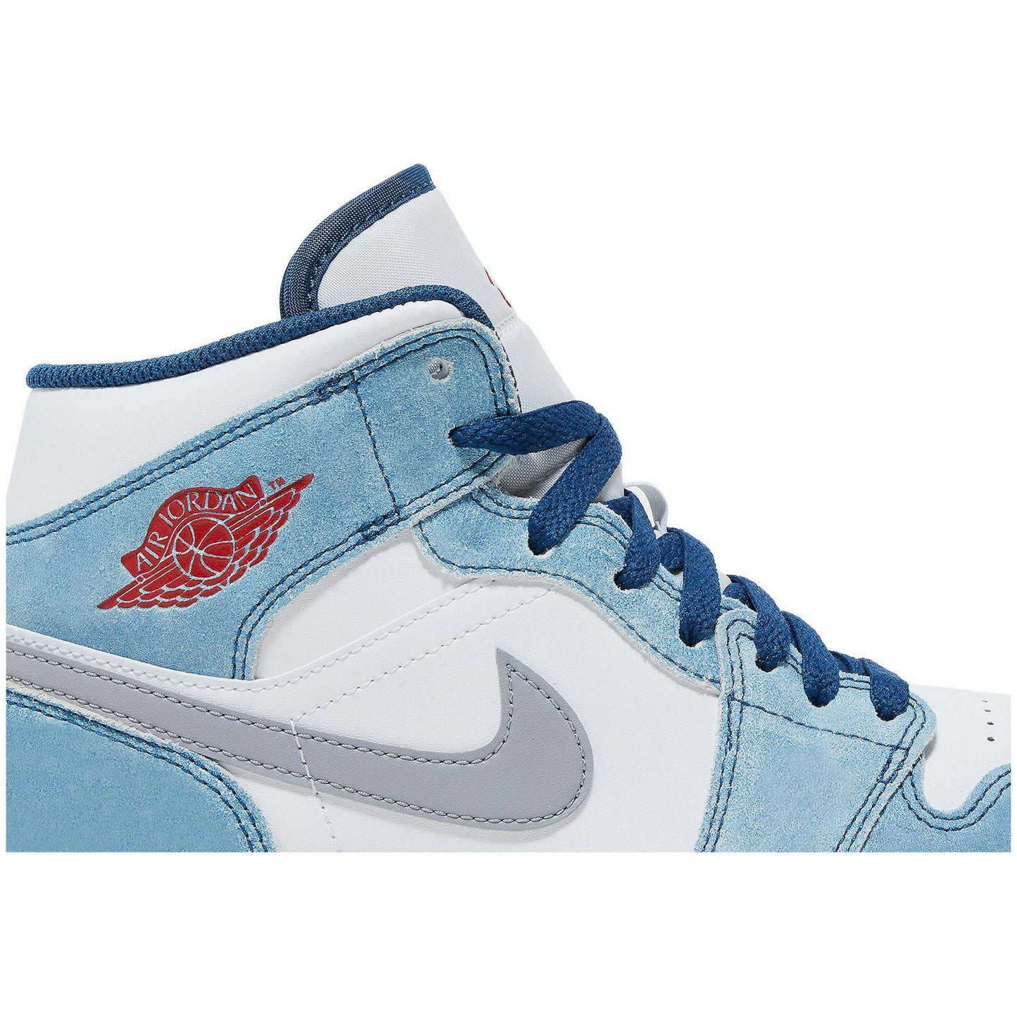 Air Jordan 1 Mid ‘French Blue Fire Red’ DN3706-401