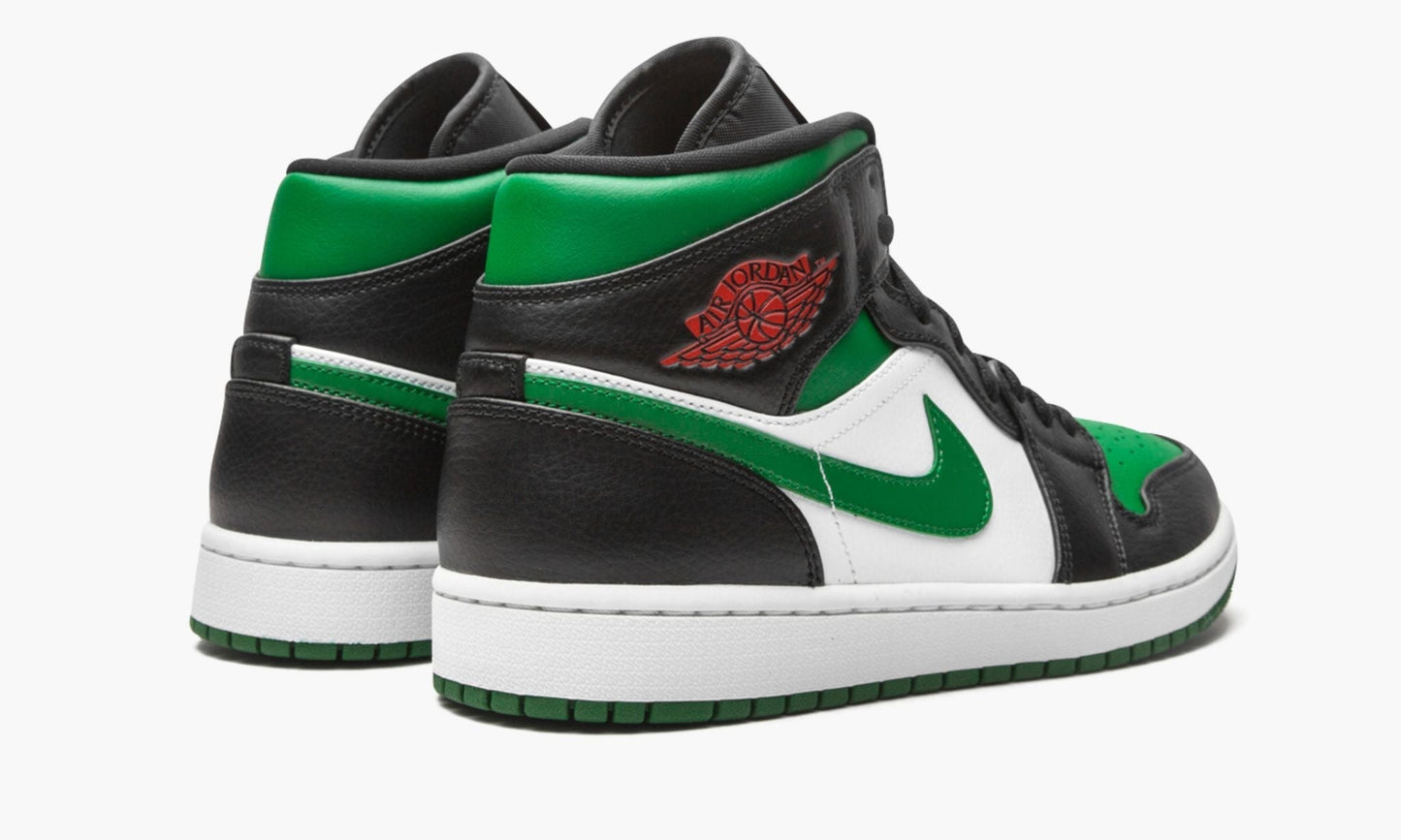 Air Jordan 1 Mid Green Toe