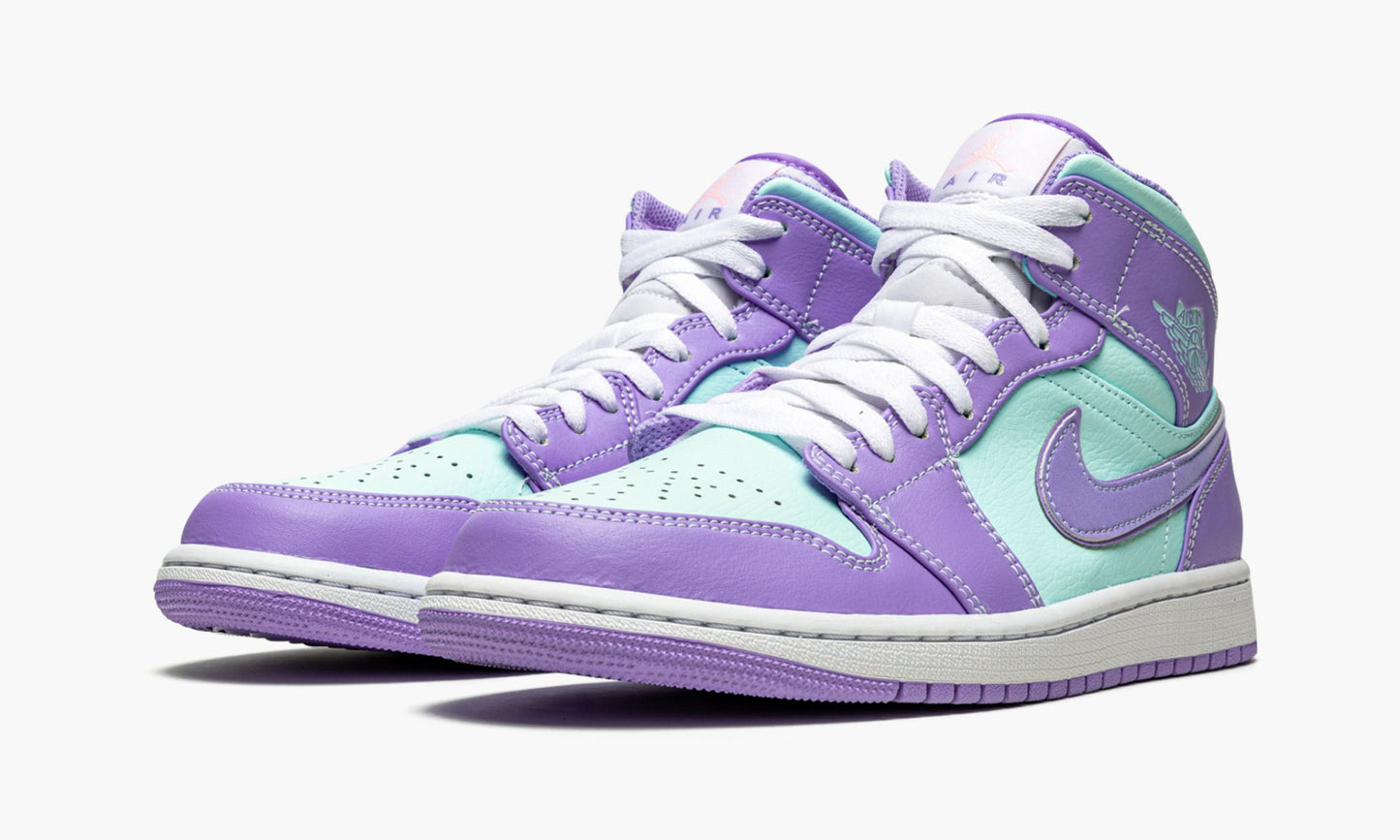 Air Jordan 1 Mid Purple Pulse / Glacier Blue