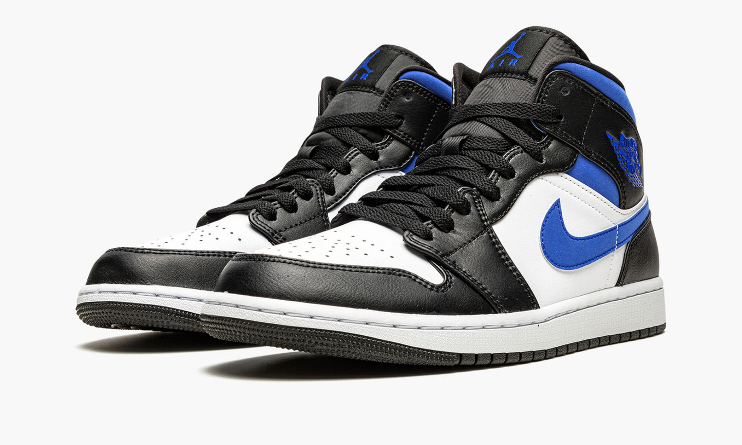 Air Jordan 1 Mid Racer Blue / Black / White