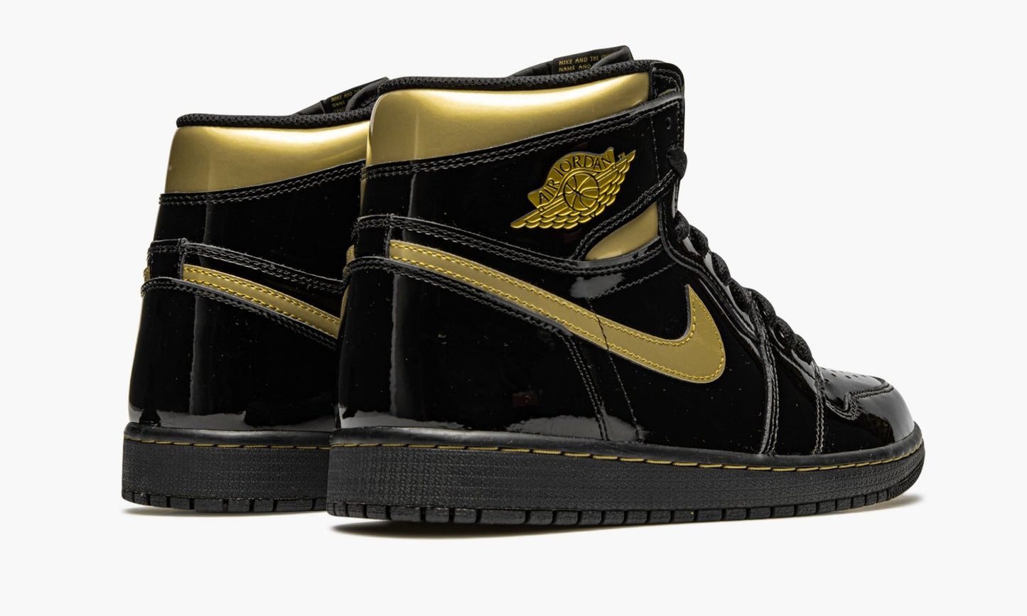 Air Jordan 1 Retro High OG Black Metallic Gold