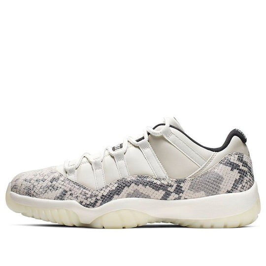 Air Jordan 11 Retro Low Light Bone Snakeskin