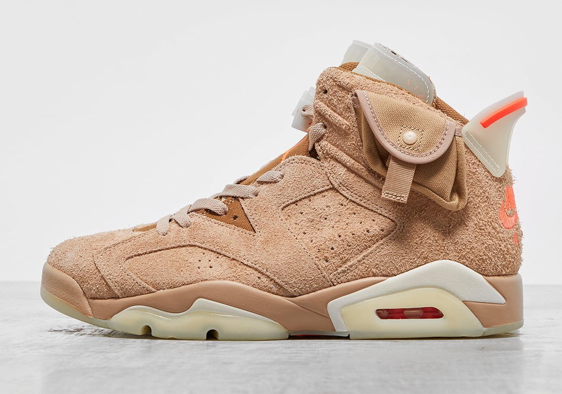 Air Jordan 6 Retro TraviScots British Khaki