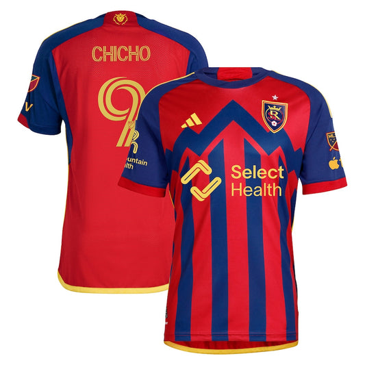 Cristian Arango Real Salt Lake adidas 2024 Peak Utah Authentic Player Jersey – Red