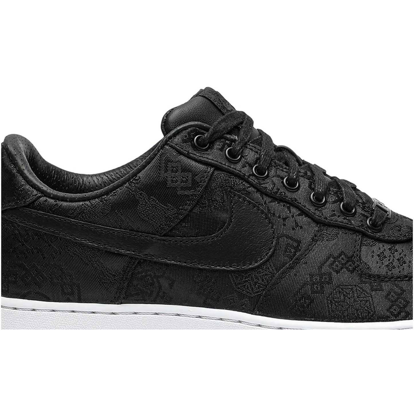 Fragment Design x CLOT x Nike Air Force 1 ‘Black Silk’ [also worn by Jay Chou] CZ3986-001