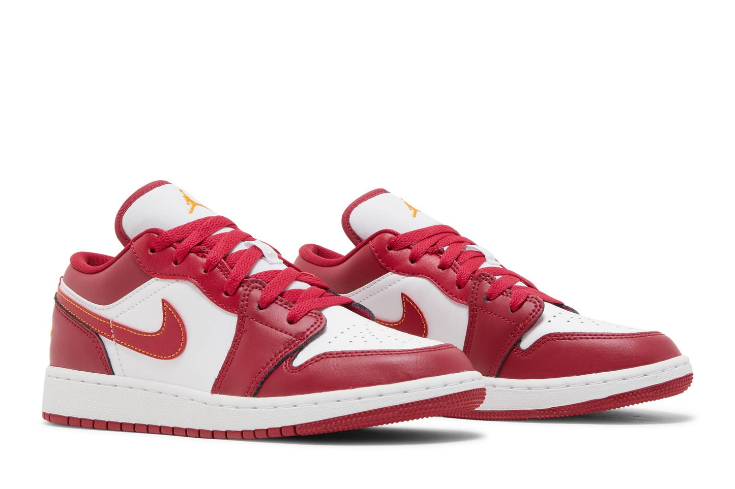 (Grade School) Air Jordan 1 Low Cardinal Red 553560-607