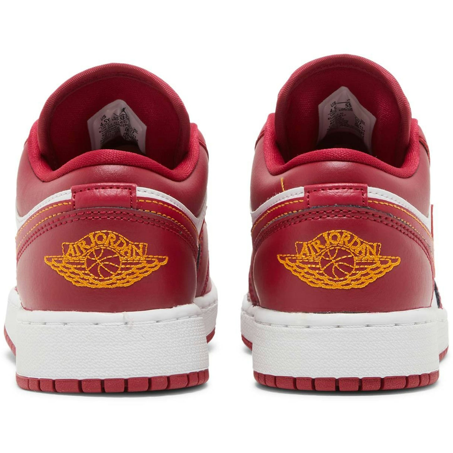 (Grade School) Air Jordan 1 Low Cardinal Red 553560-607