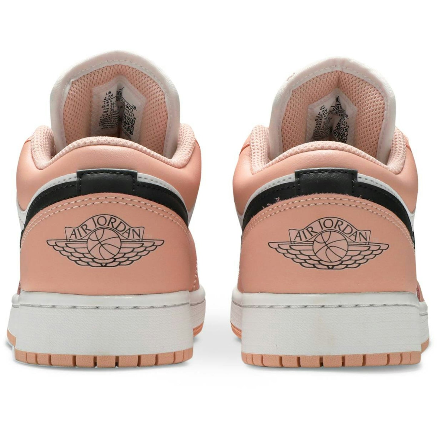 (Grade School) Air Jordan 1 Low Light Arctic Pink 553560-800