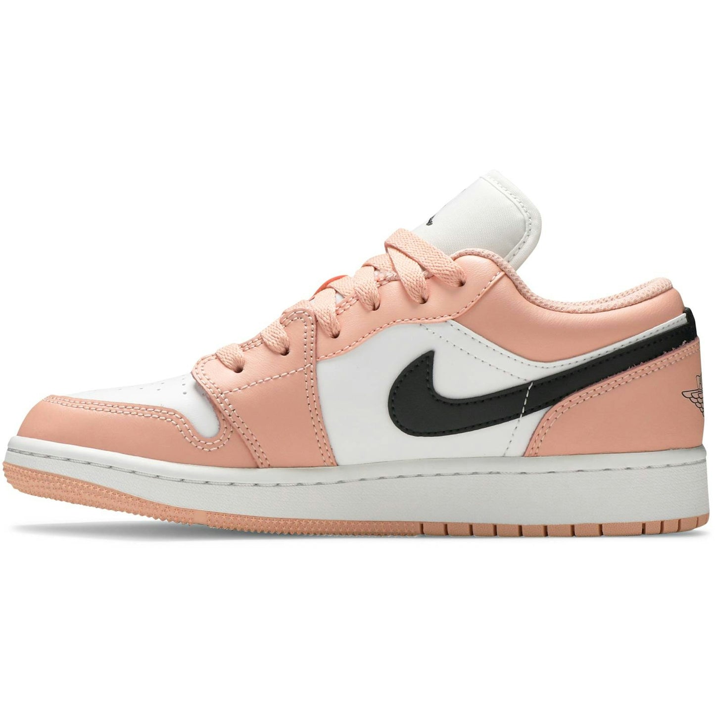 (Grade School) Air Jordan 1 Low Light Arctic Pink 553560-800