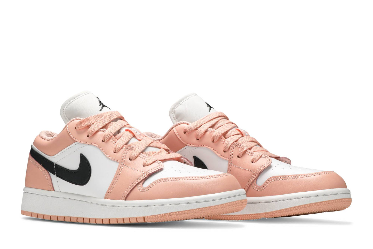 (Grade School) Air Jordan 1 Low Light Arctic Pink 553560-800