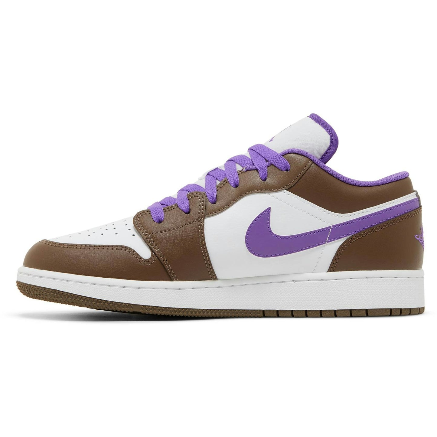 (Grade School) Air Jordan 1 Low Purple Mocha 553560-215