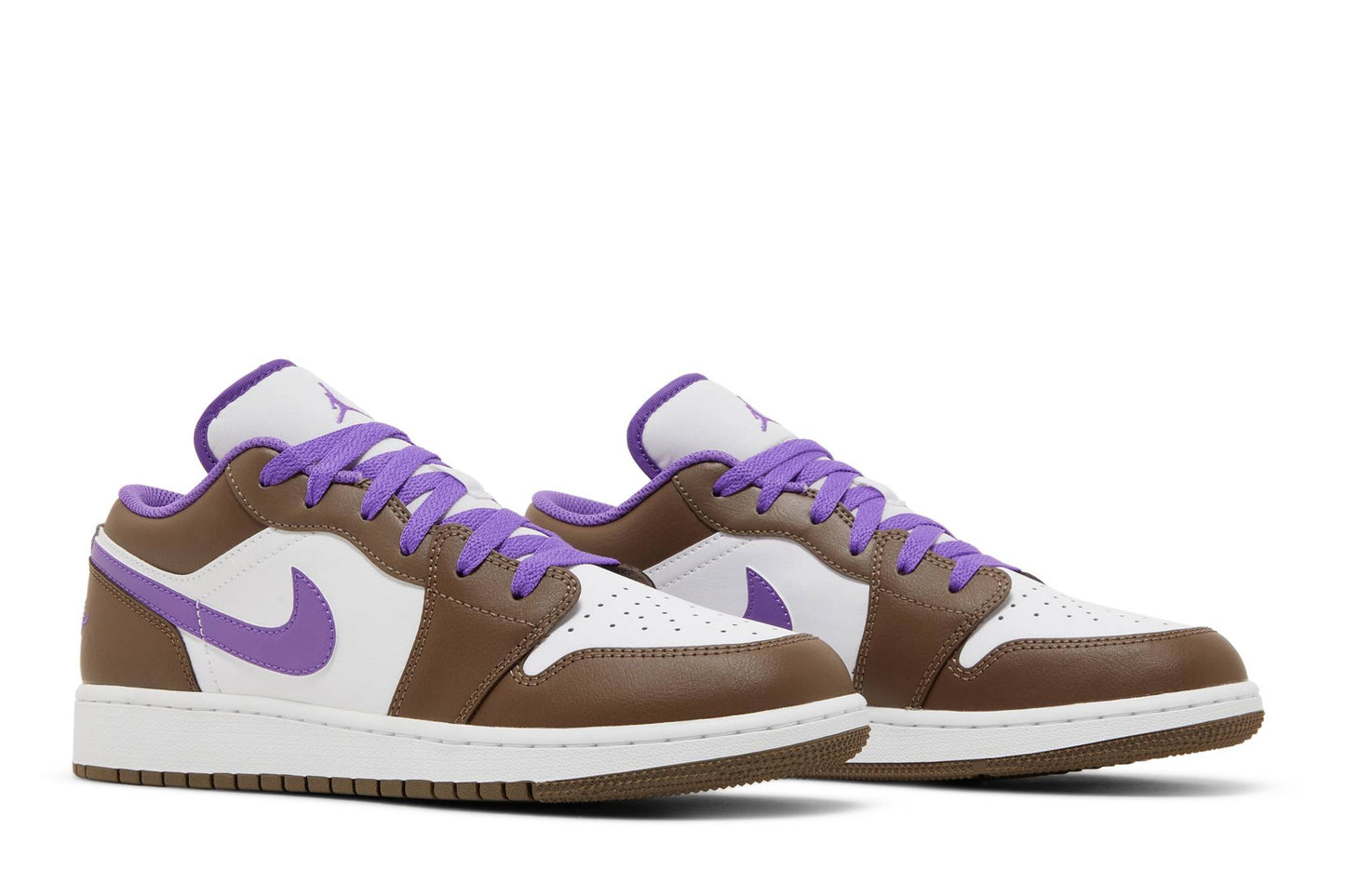 (Grade School) Air Jordan 1 Low Purple Mocha 553560-215