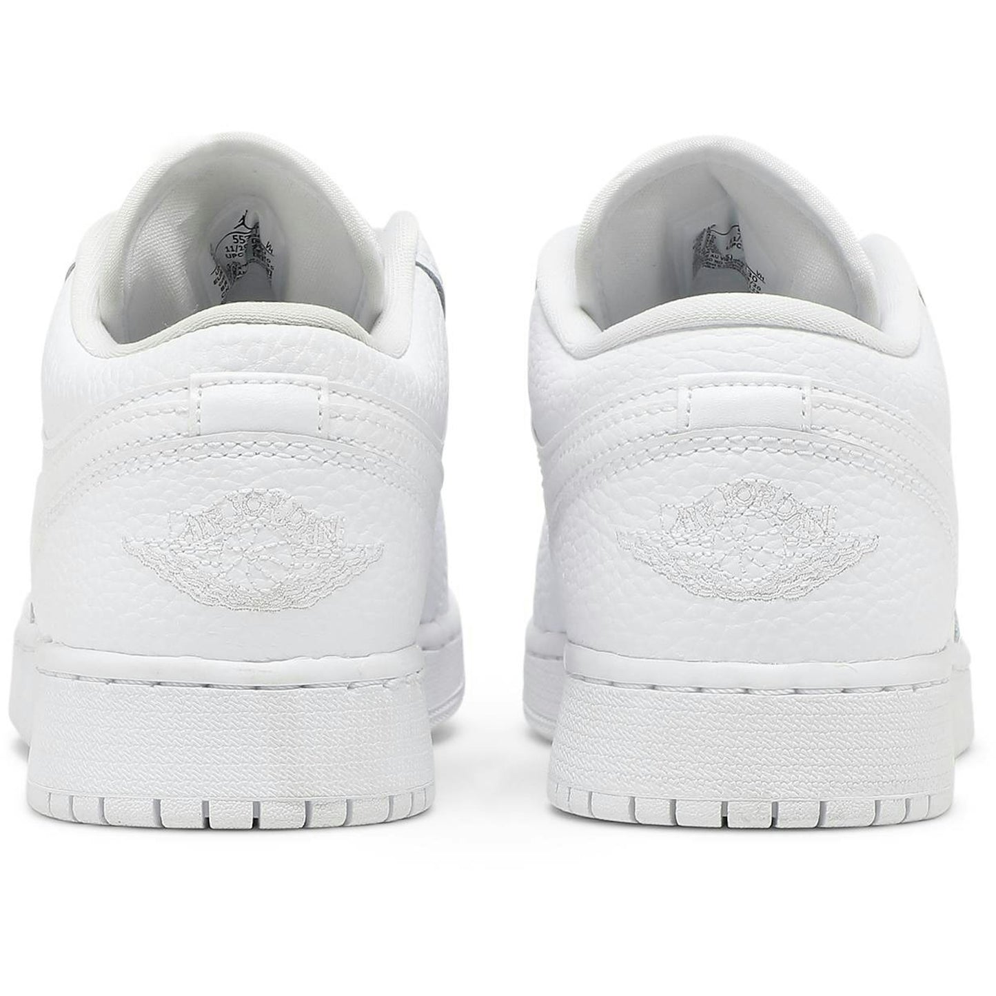 (Grade School) Air Jordan 1 Low Triple White 553560-130