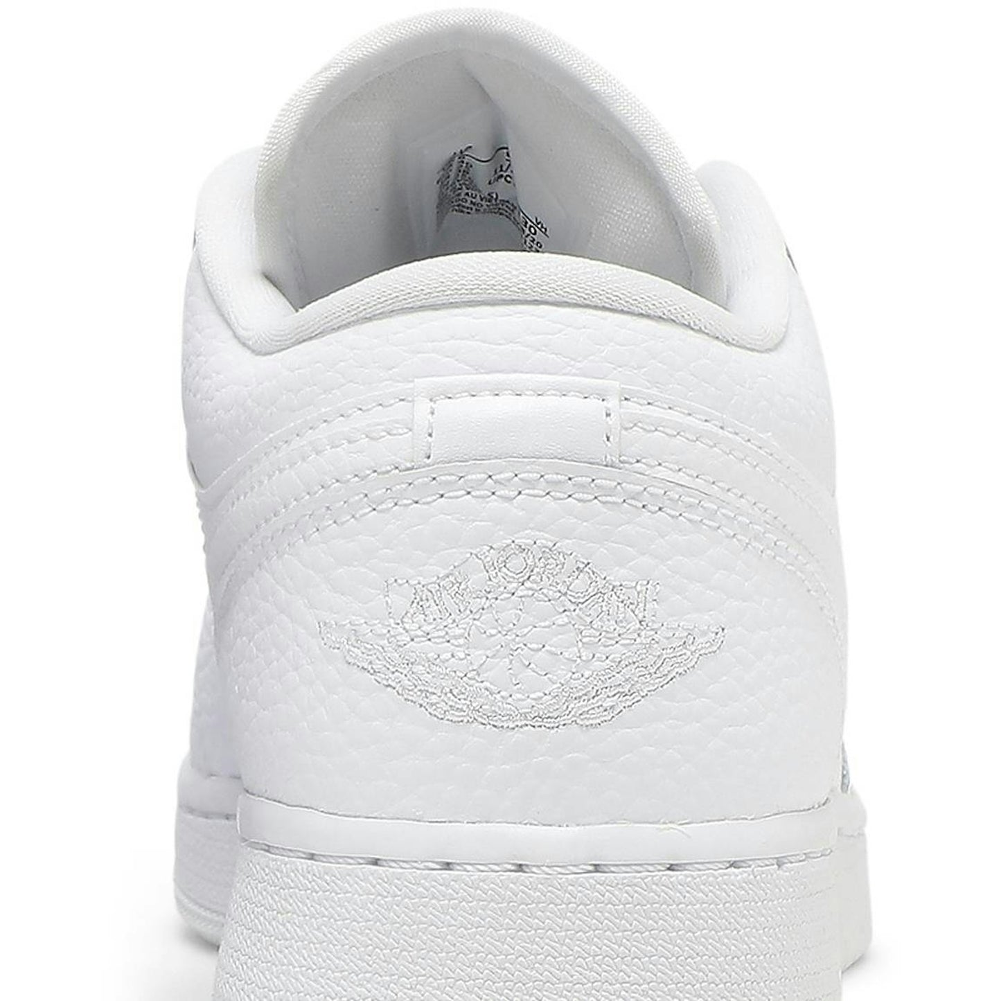 (Grade School) Air Jordan 1 Low Triple White 553560-130