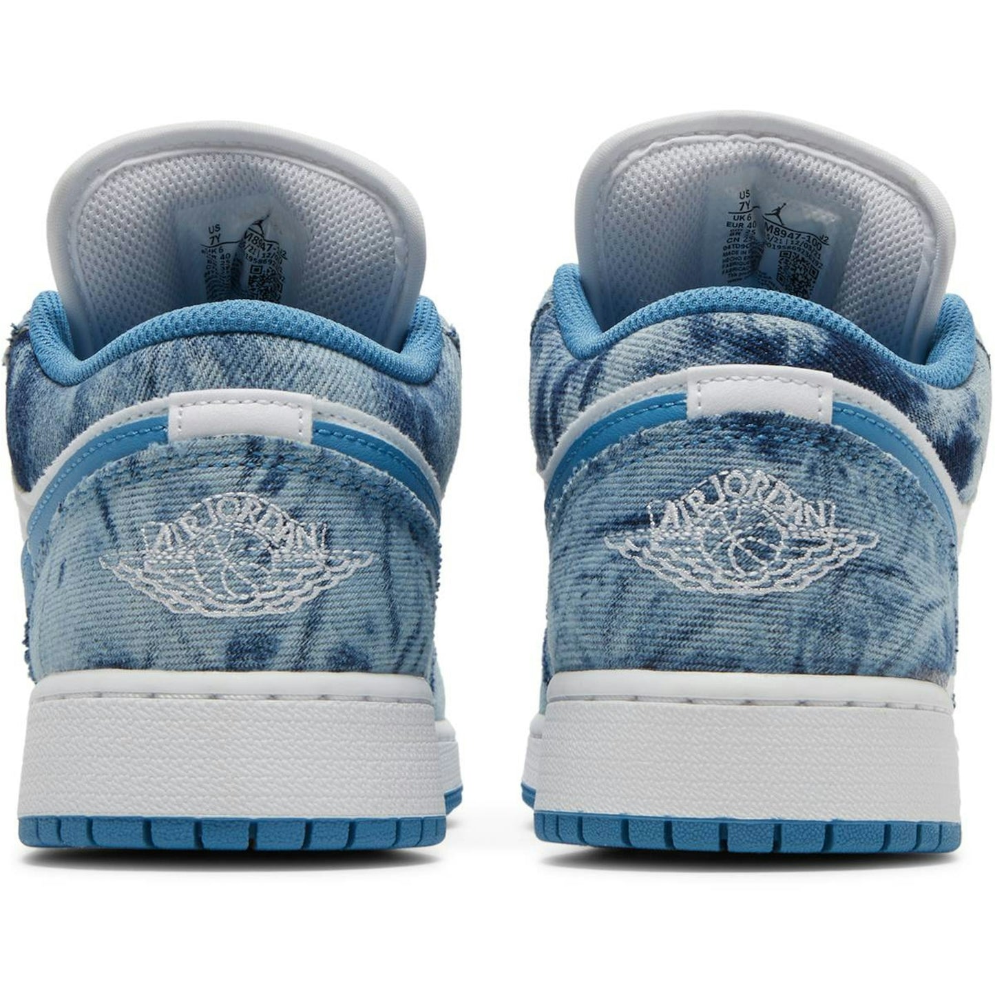 (Grade School) Air Jordan 1 Low ‘Washed Denim’ DM8947-100