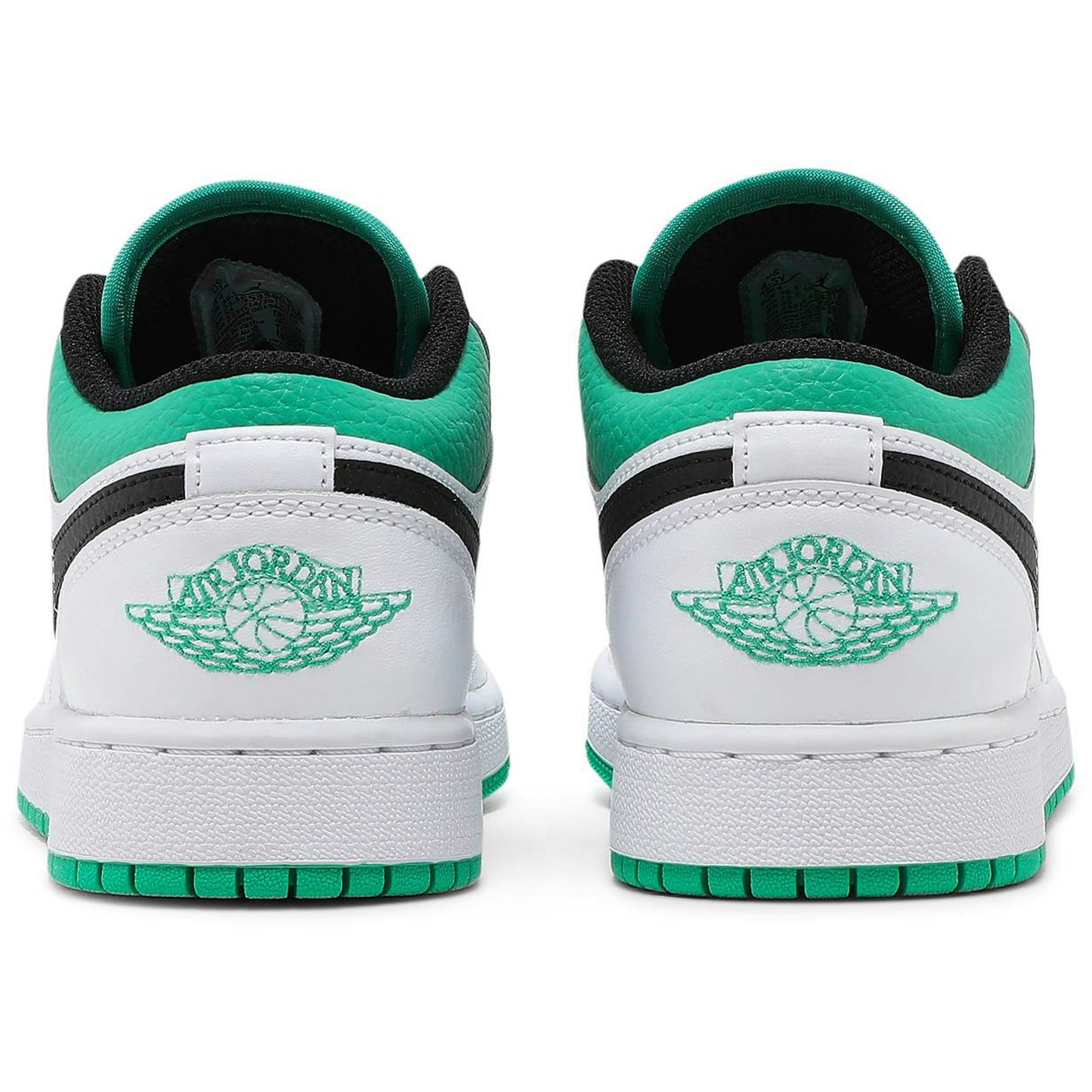 (Grade School) Air Jordan 1 Low ‘White Lucky Green’ 553560-129