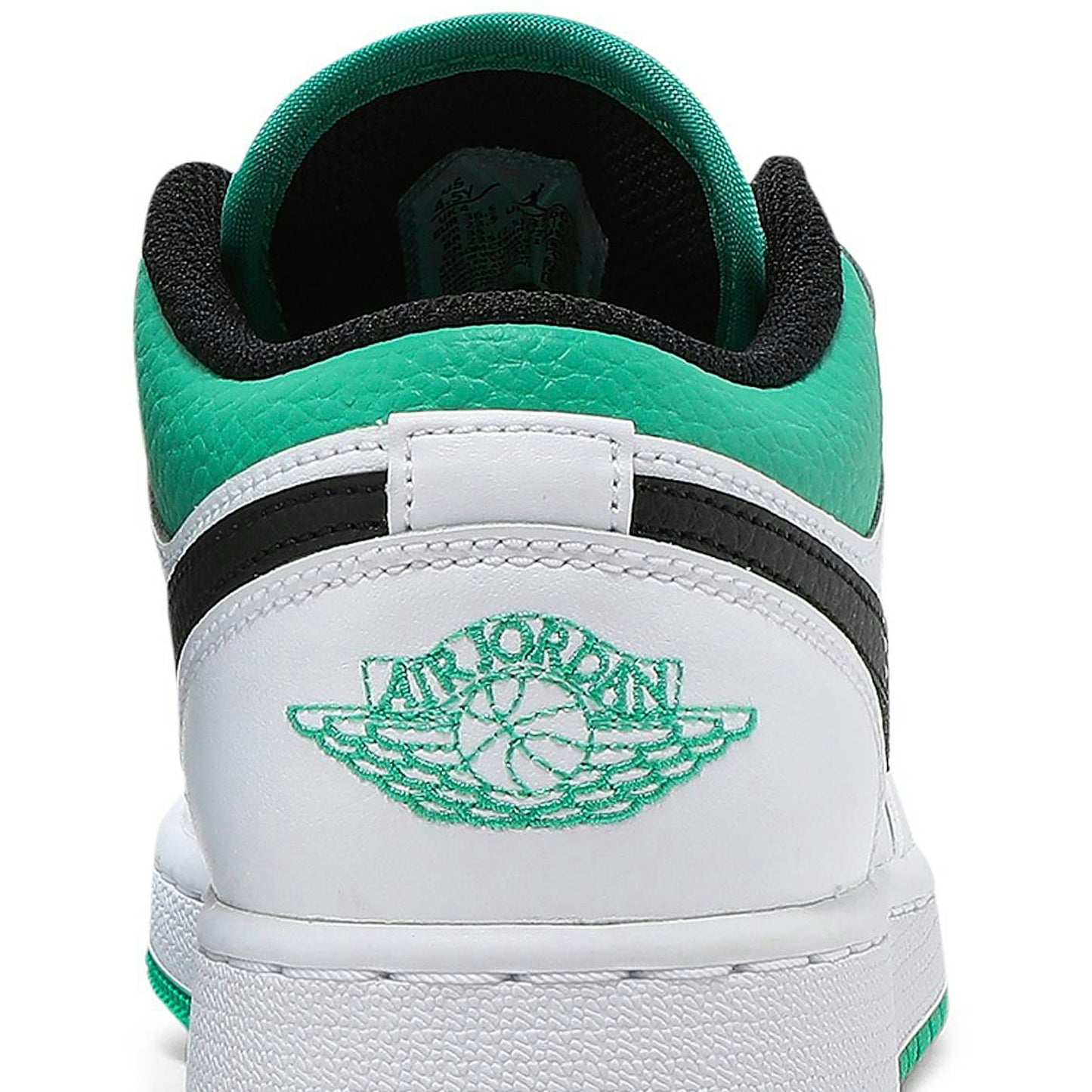 (Grade School) Air Jordan 1 Low ‘White Lucky Green’ 553560-129