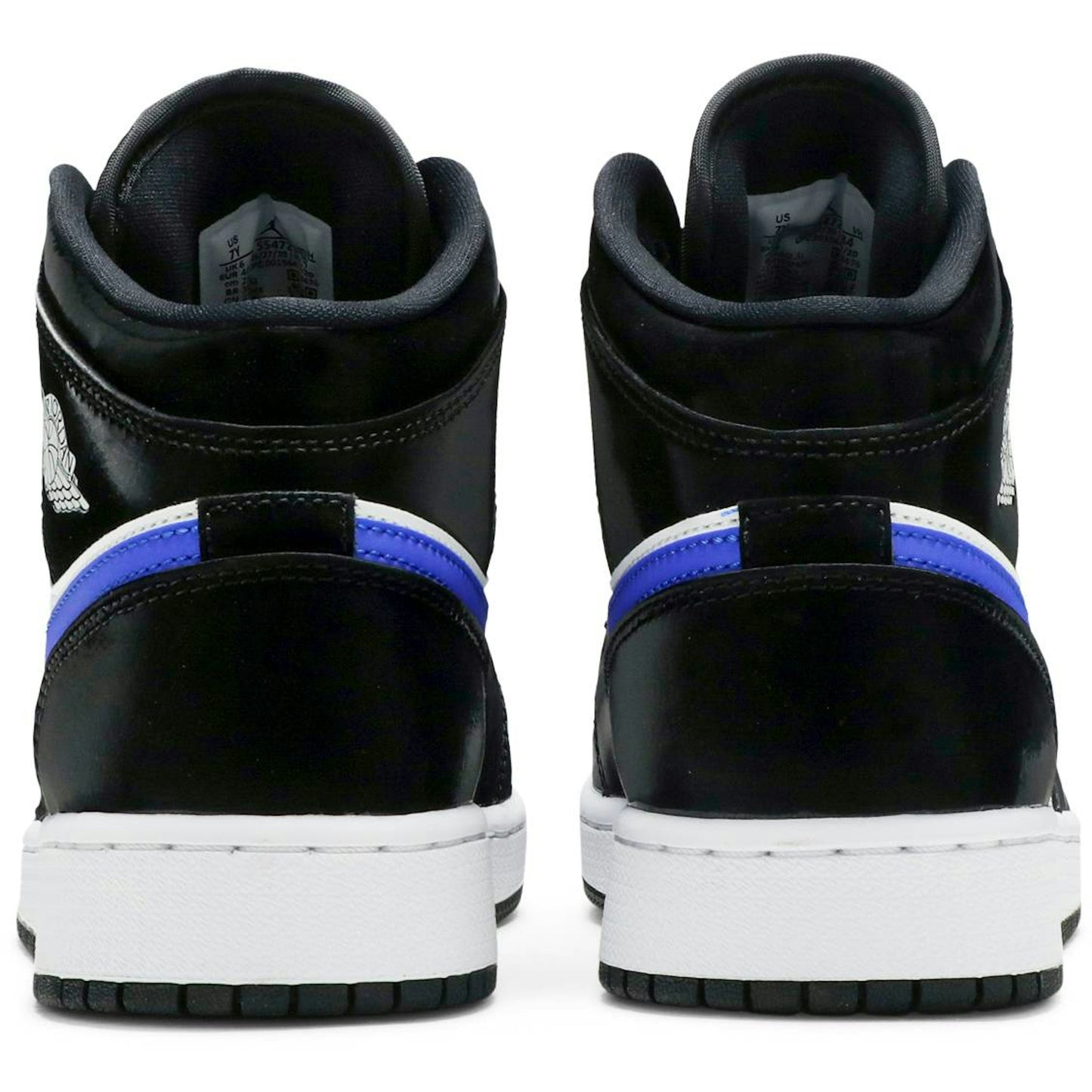 (Grade School) Air Jordan 1 Mid ‘Black Racer Blue’ 554725-084