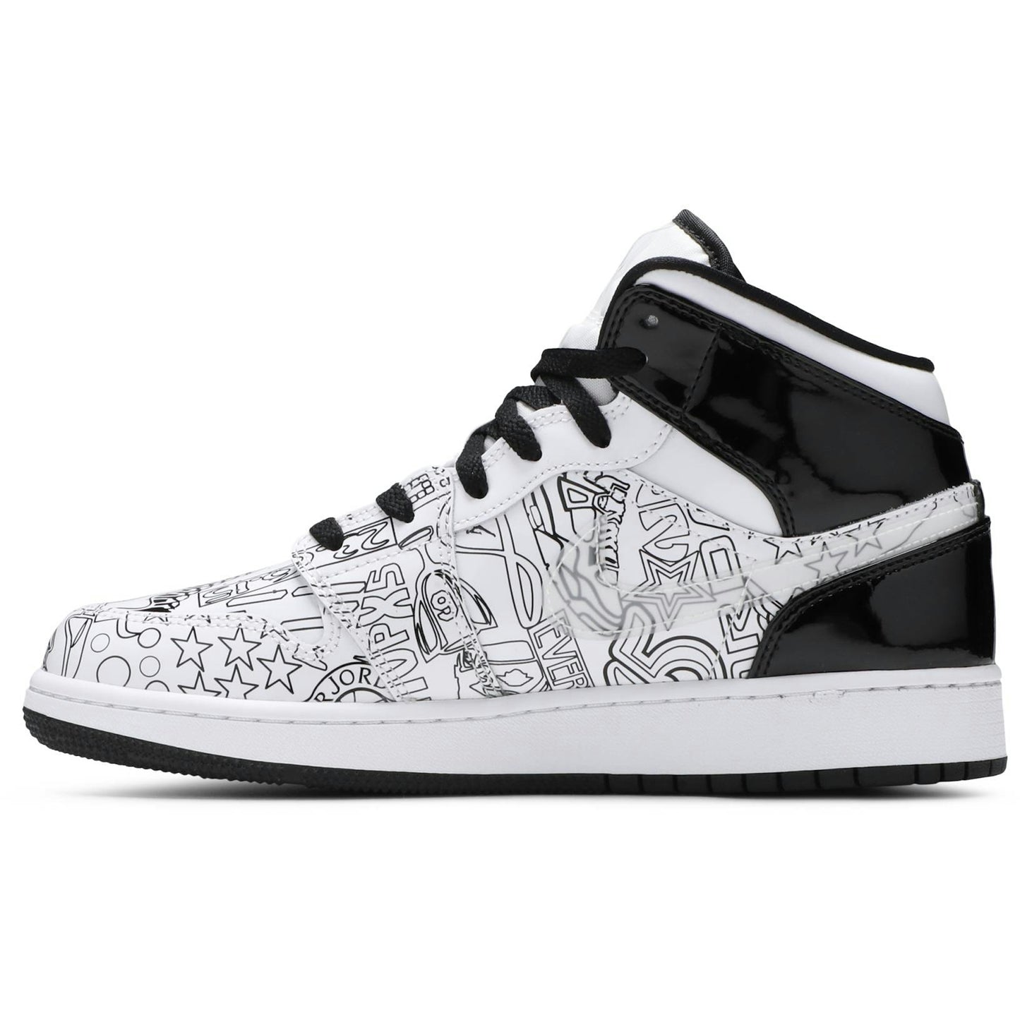 (Grade School) Air Jordan 1 Mid ‘DIY’ DC4099-100