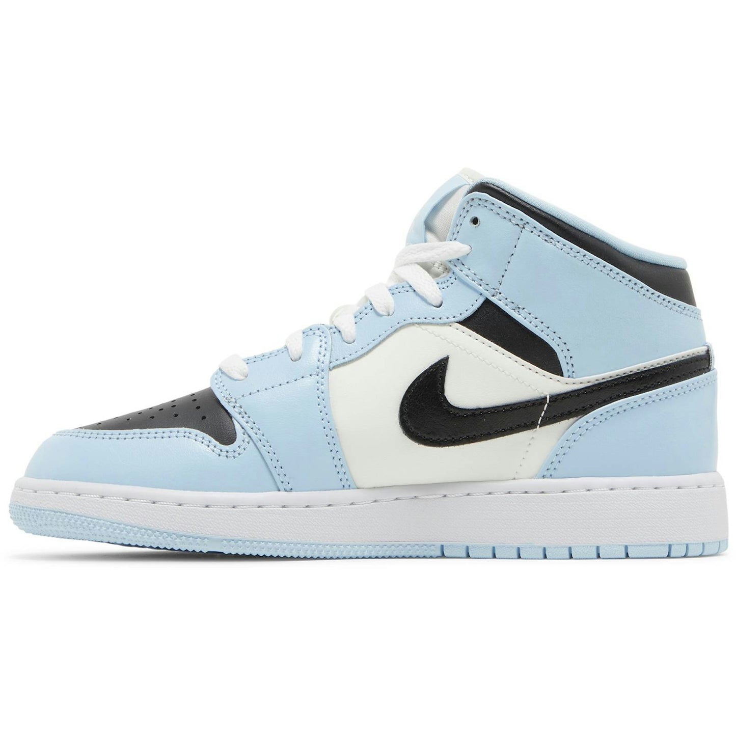 (Grade School) Air Jordan 1 Mid ‘Ice Blue’ 555112-401