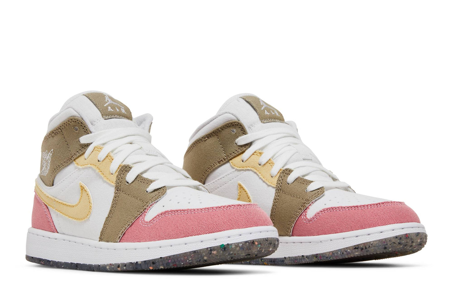 (Grade School) Air Jordan 1 Mid ‘Pastel Grind’ DJ0338-100