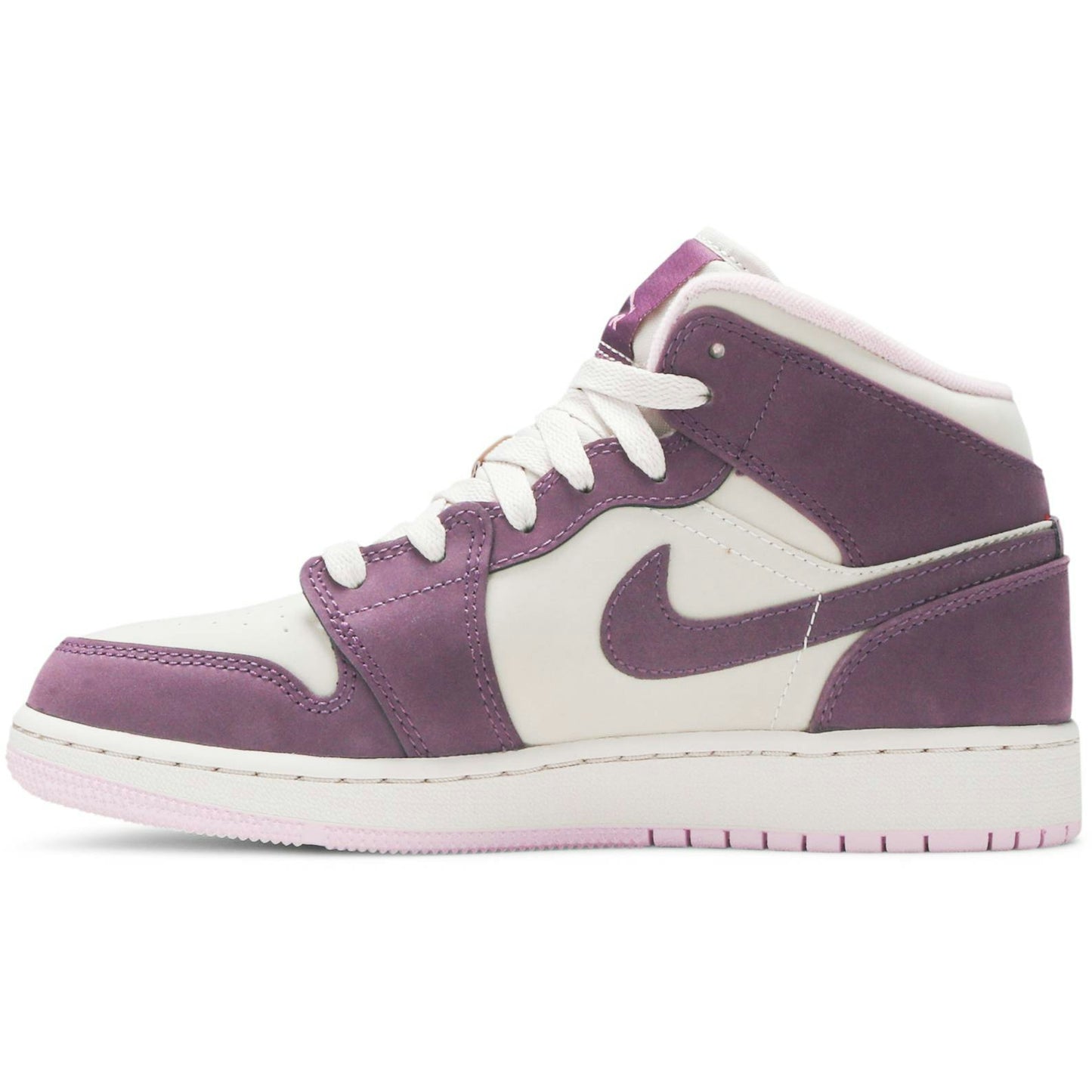 (Grade School) Air Jordan 1 Retro Mid ‘Pro Purple’ 555112-500