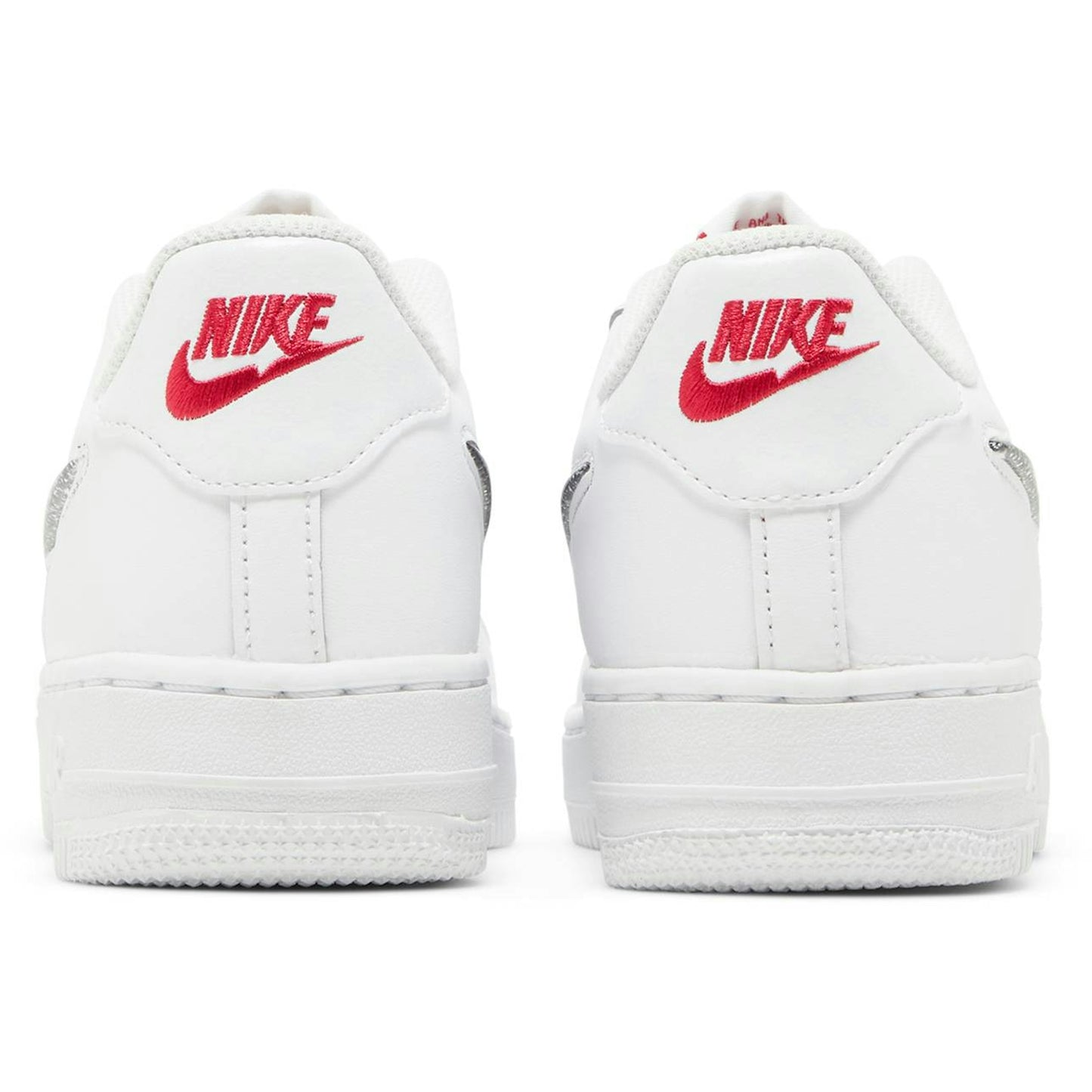 (Grade School) Nike Air Force 1 Low LV8 ‘White Metallic Silver’ DC9651-100